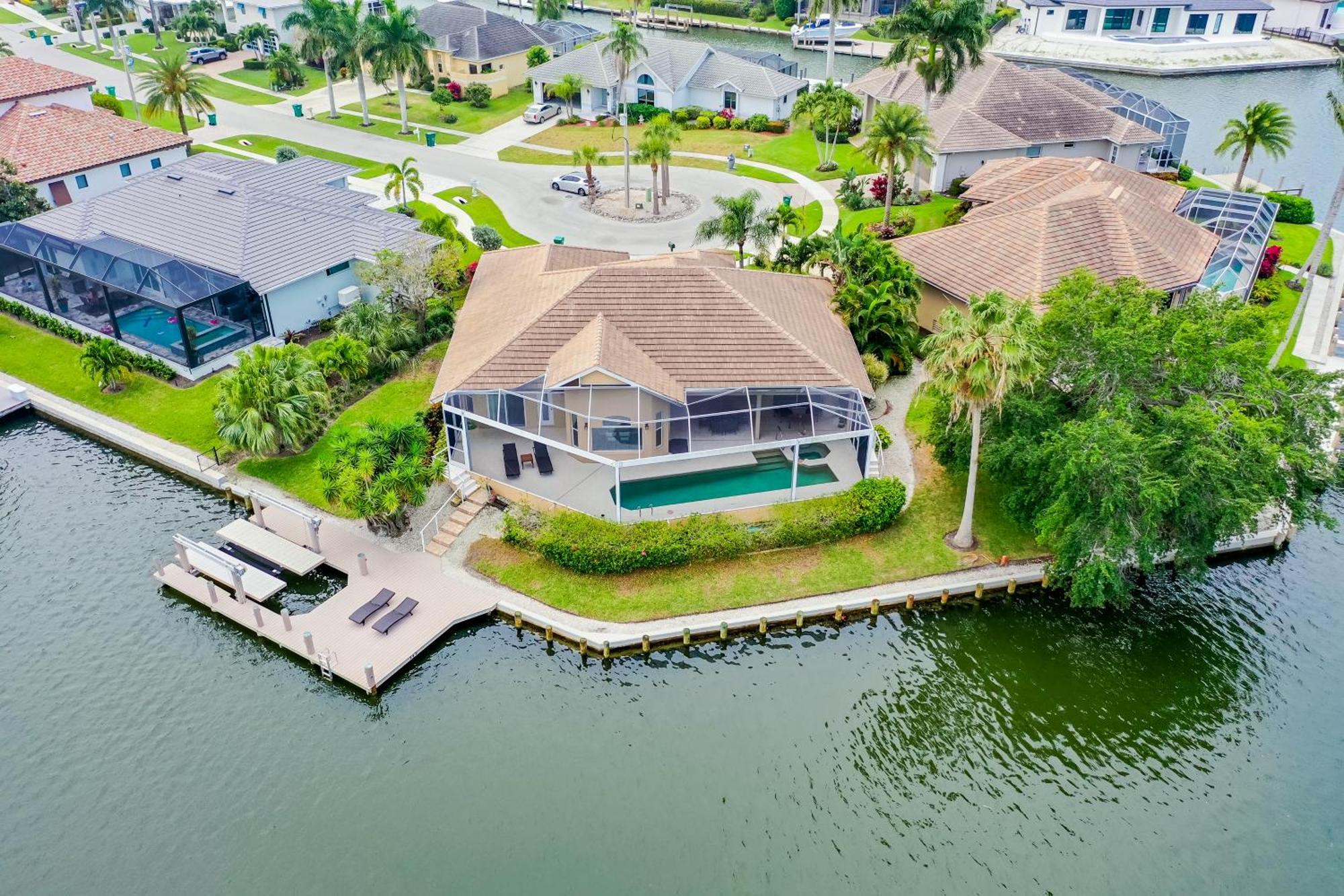 The Seahorse House I Wide Views On Tip Lot Minutes From The Gulf Villa Marco Island Exterior photo